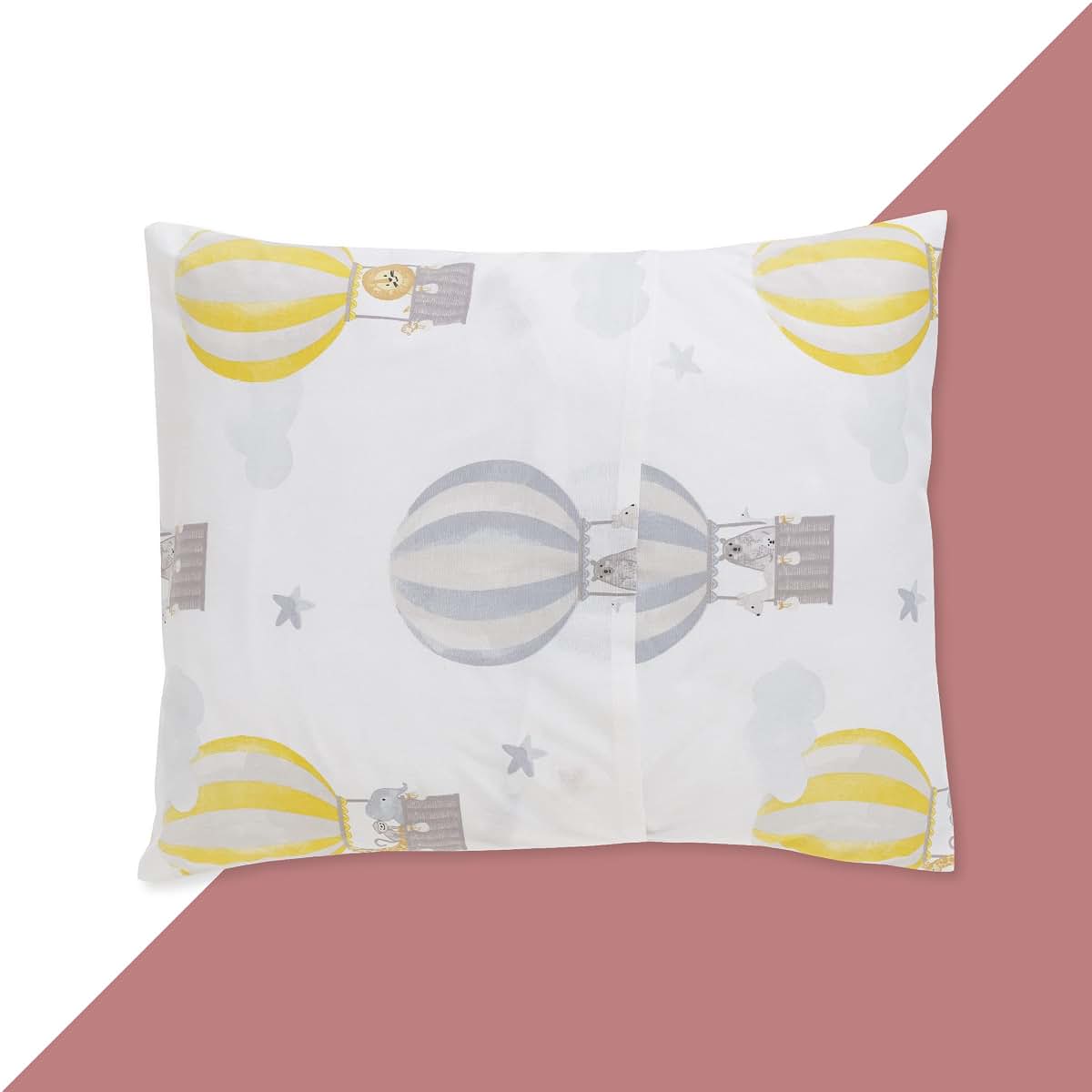 HOPPO Baby&Kids Toddler Pillowcases Set of 2 Fits Pillows Sized 13 x 18 or 14 x 19 Envelope Style Soft 100% Cotton (photo 4)