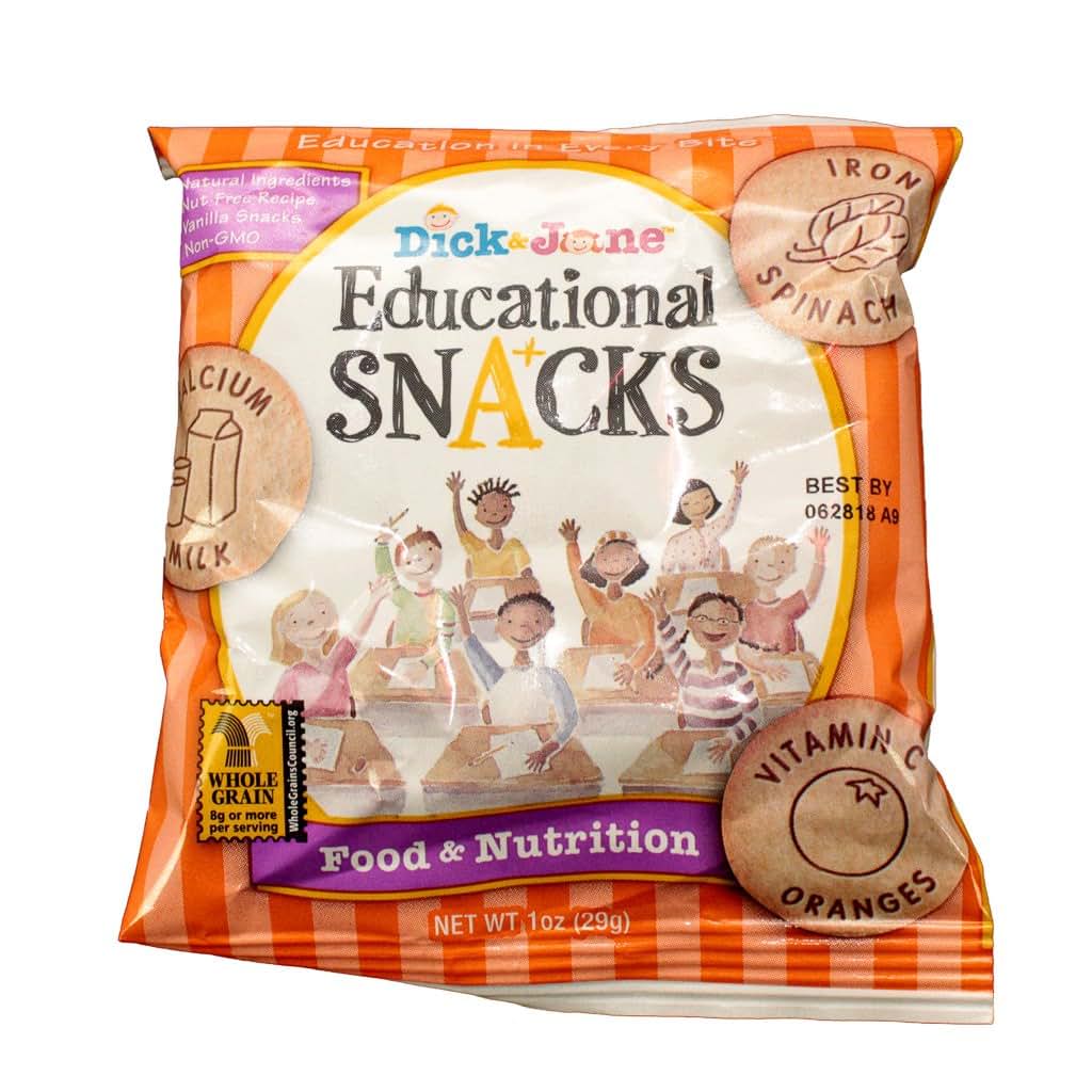 Dick & Jane Educational Snacks Food & Nutrition Pack
