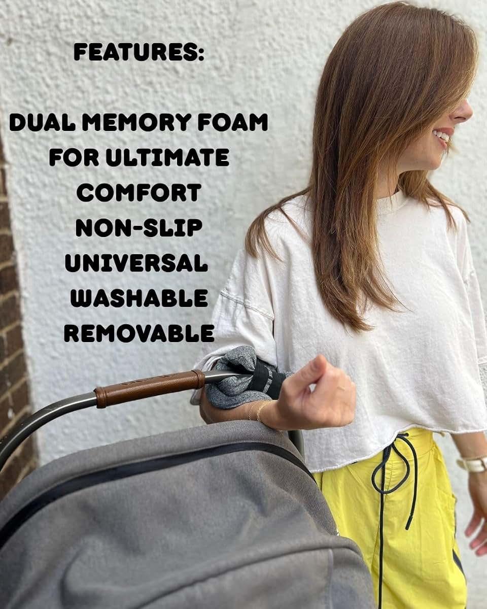 MEMLE Car Seat Handle Cushion with Dual-Density Foam (photo 4)