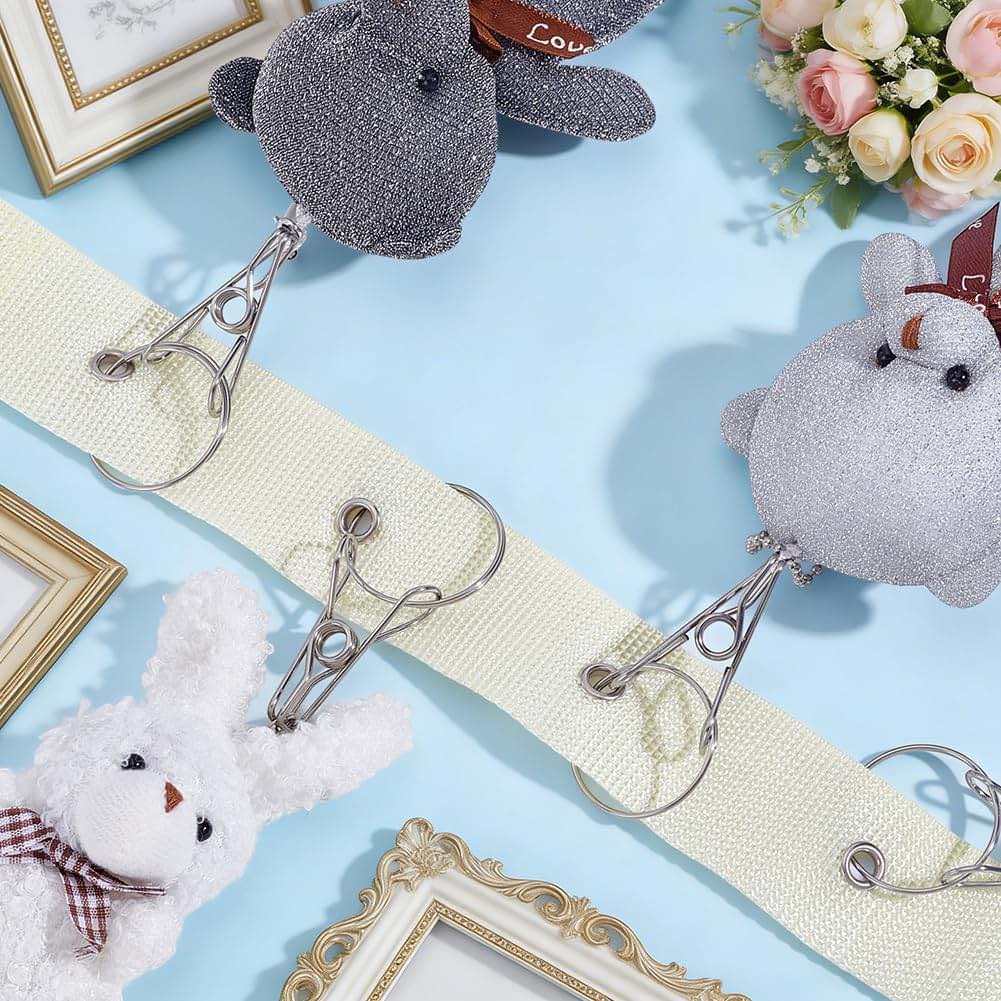 Plush Doll Display Straps - Corner Wall Hanging Storage Organizer