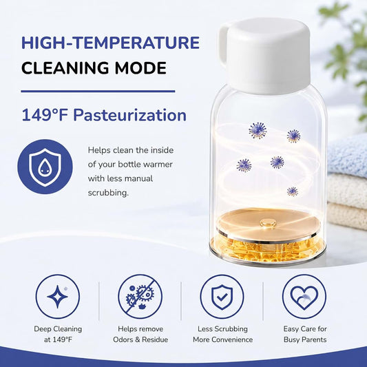 Snow Bear Portable Bottle Warmer, 10200mAh, 17oz, Cordless