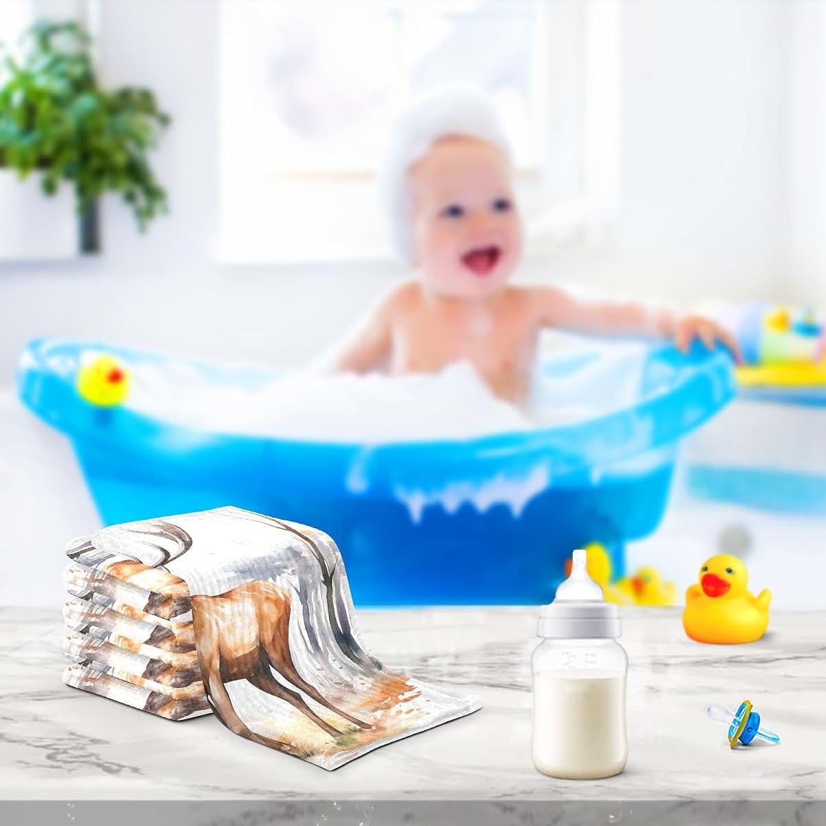 Household Bath Towels, Everyday Towels for Family Use