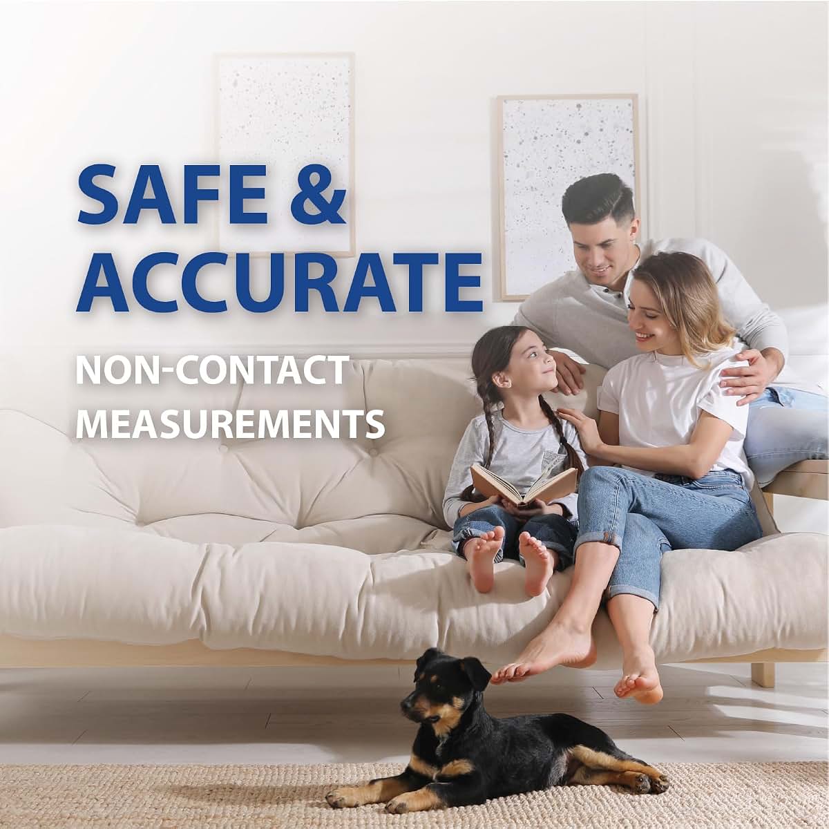 Veridian Healthcare Non-Contact Thermometer with LCD Display