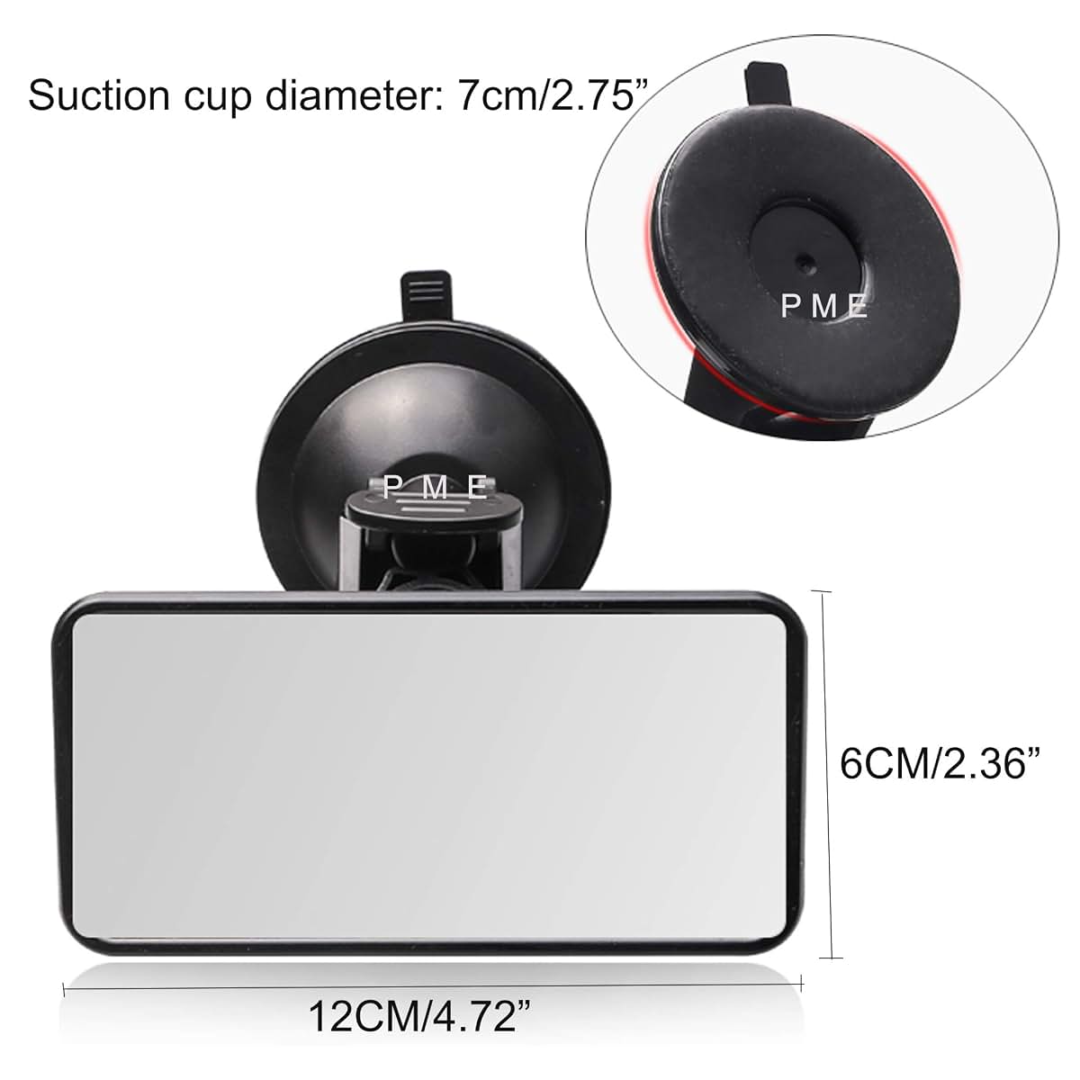 BabyOneStop Car Rear View Mirror With Suction Cup