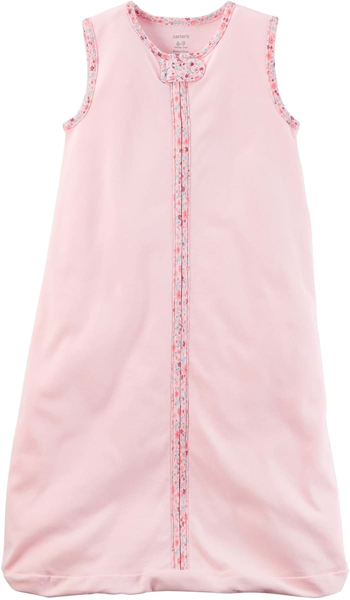 Carters Sleeveless Pink Hanging Sleepbag for Girls
