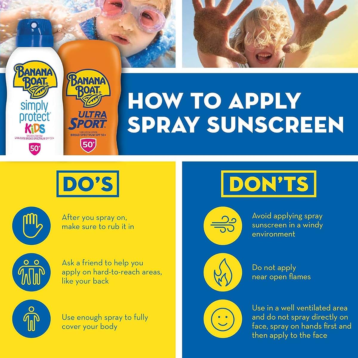 Banana Boat Kids Max Protect & Play Lotion, 4 Ounce Sun Care