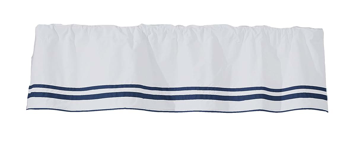 Soho Window Valance Bedding - Navy