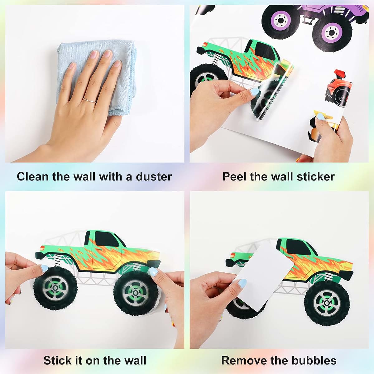 Zonon Trucks Wall Decal Stickers
