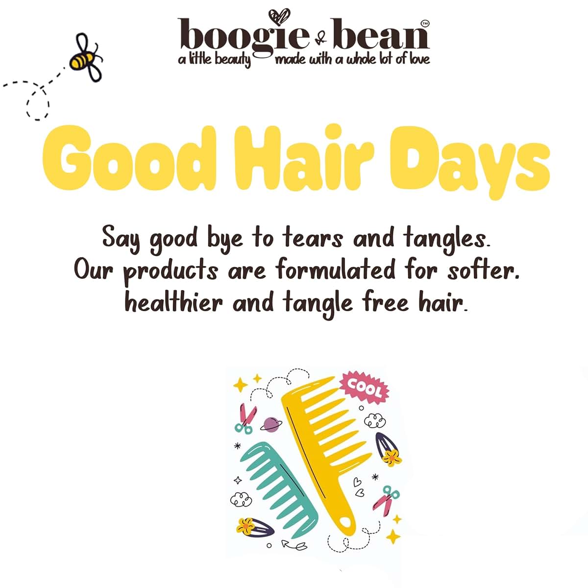 Boogie and Bean Coco Baby Hair Oil for Curly and Textured Hair
