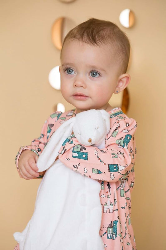Angel Dear White Bunny Blankie Security Blanket
