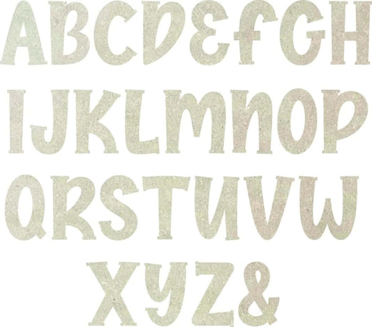 Lemon Spark Unfinished Wooden Letter J 8 Inch Nursery Decor