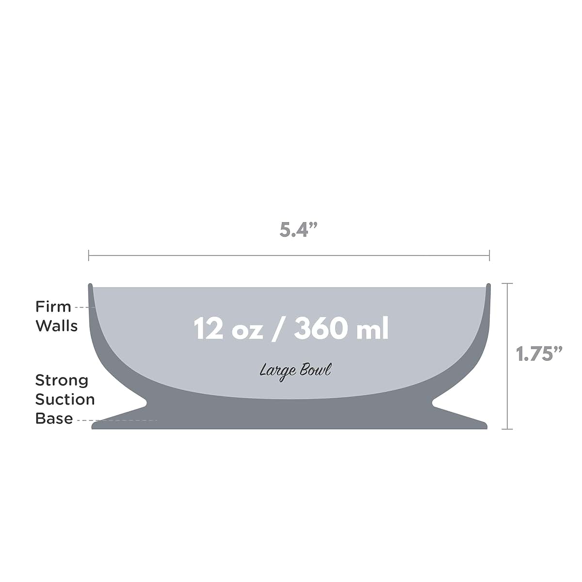 ChooMee Suction Bowl | Silicone Feeding Grip