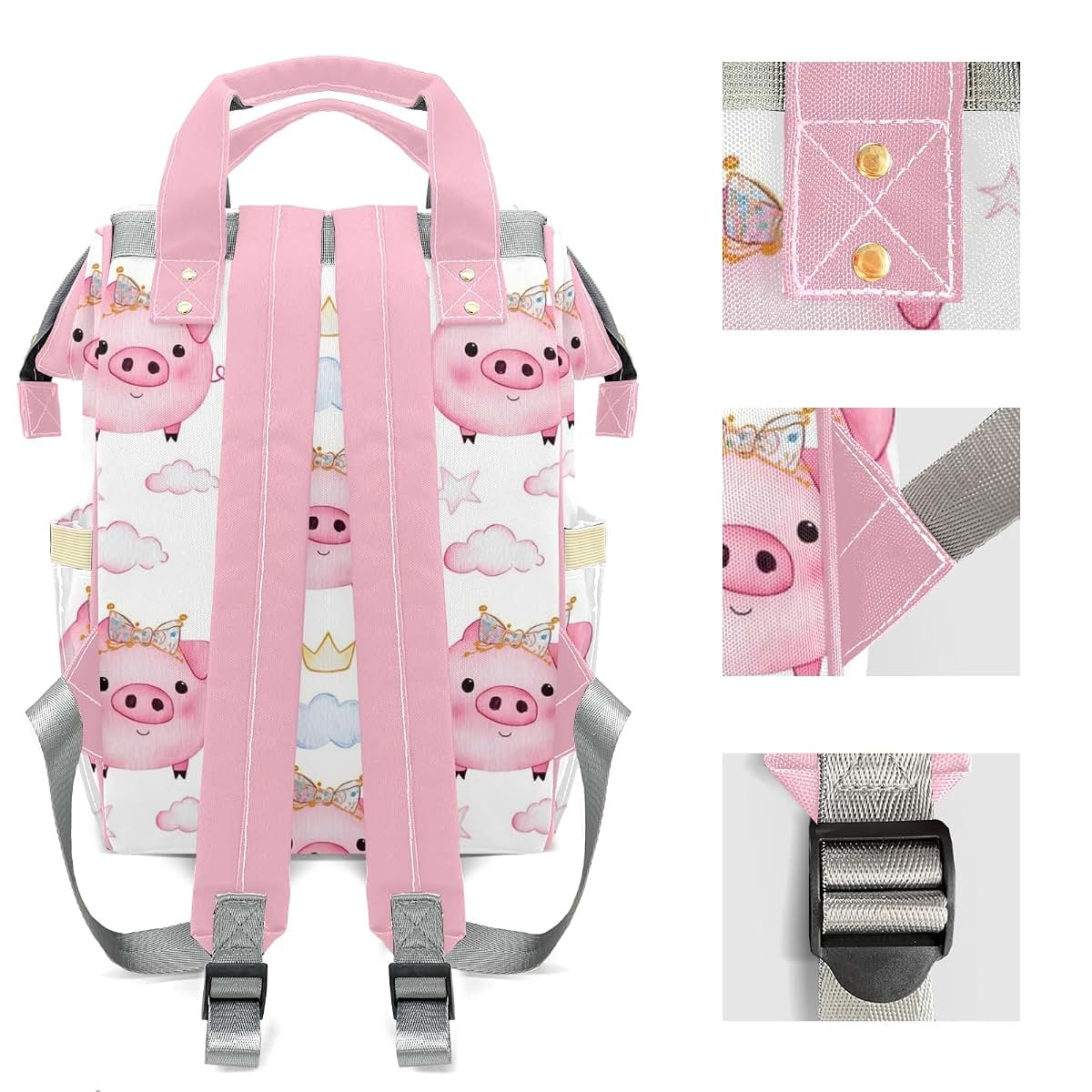 YallLocoMo Personalized Diaper Bag Backpack