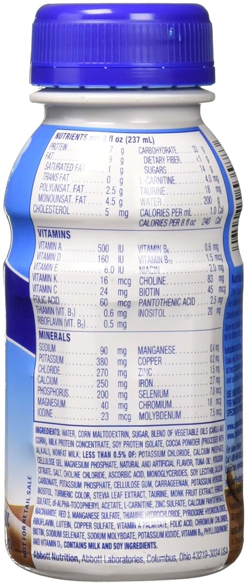 PediaSure Complete Balanced Nutrition Liquid, Chocolate Flavor
