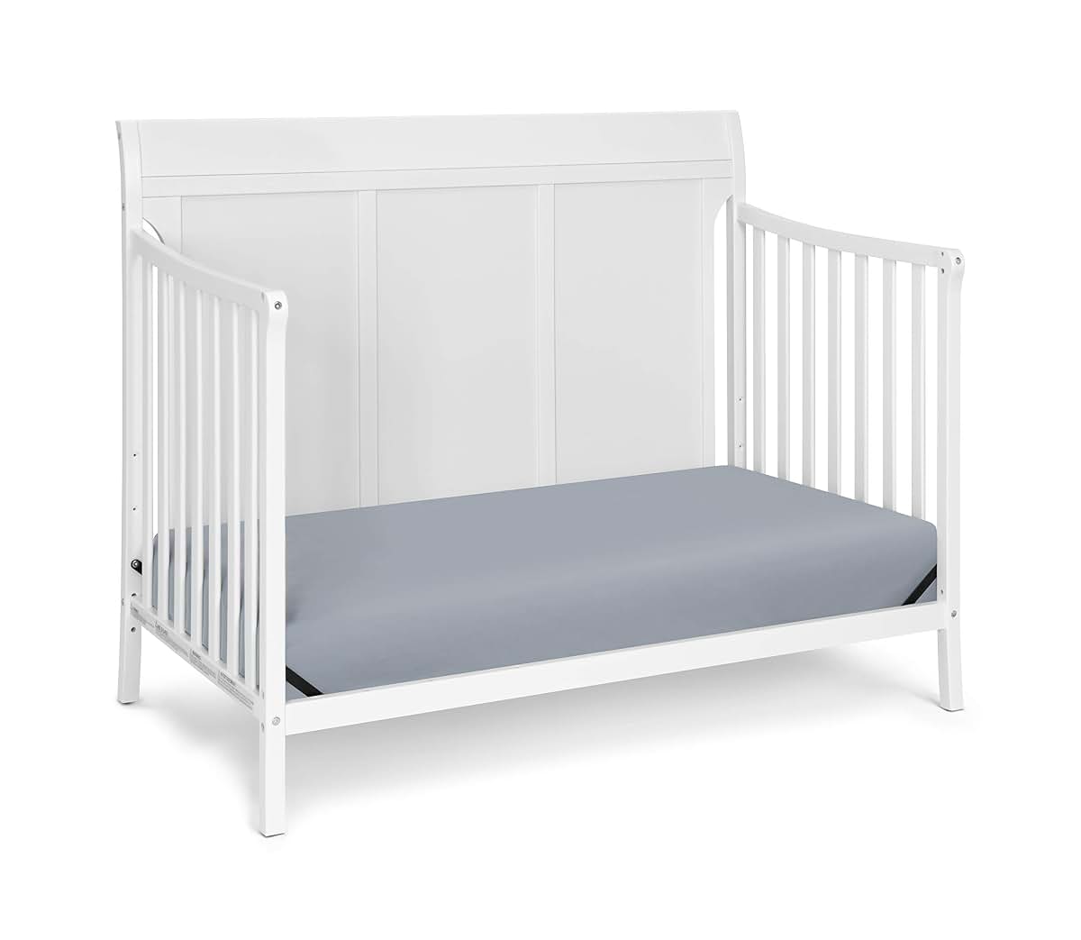Suite Bebe Shailee 4-in-1 Convertible Baby Crib in White (photo 4)