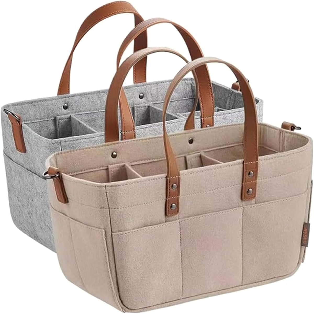 Portable Diaper Caddy Organizer for Nursery and Travel Essentials