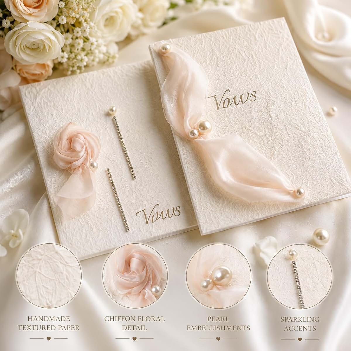 Yohechurn Wedding Vow Cards His And Hers