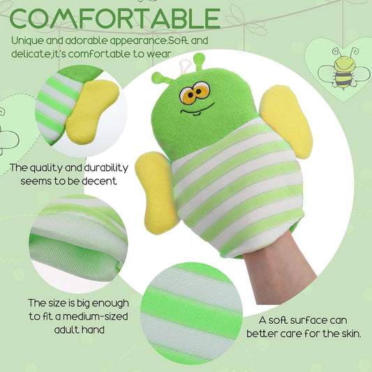 Sibba Baby Bath Mitt Washcloths, 10 Pack