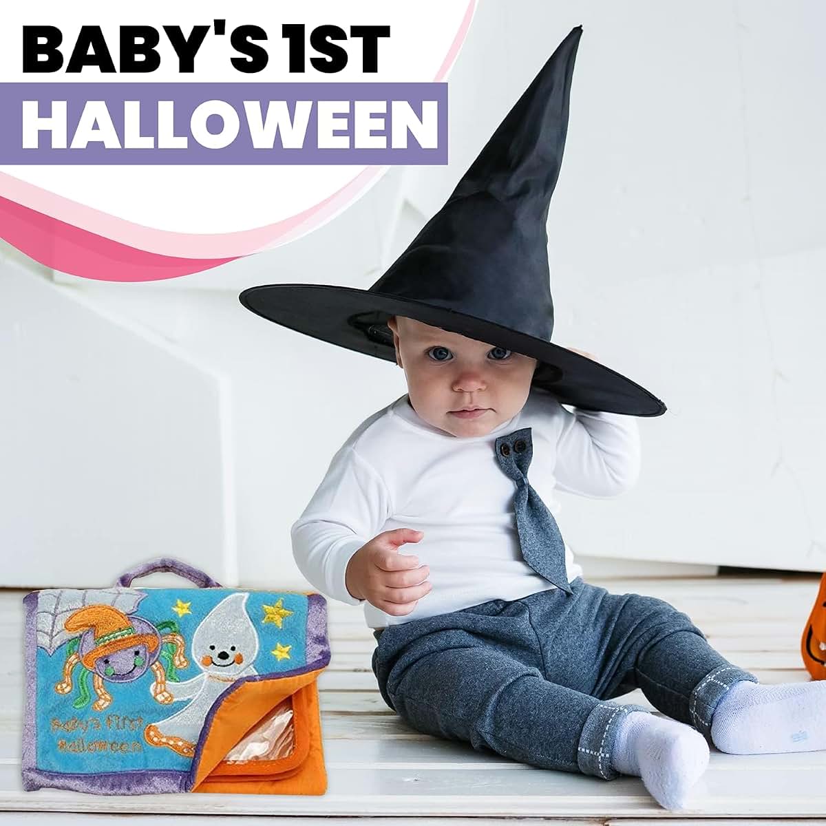 Genius Baby Toys Soft Fabric Halloween Photo Album