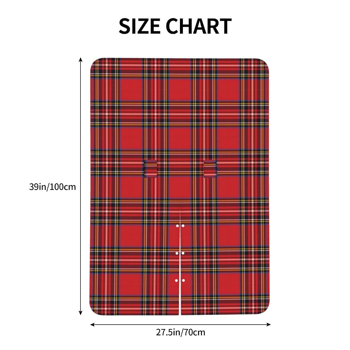 CAYKWVZ Red Black Buffalo Scottish Tartan Plaid Checkered Baby Car Seat Canopy Cover Multi Use Shower Gift, Nursing
