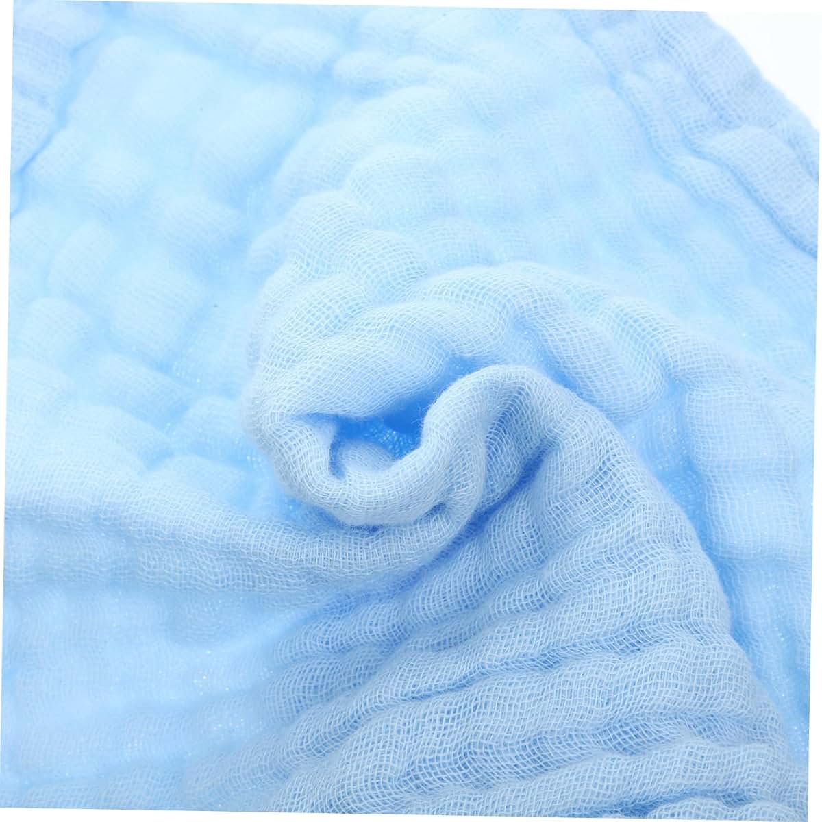 Beatifufu 2-Pack Cotton Burp Cloths & Washcloths for Newborns, Absorbent