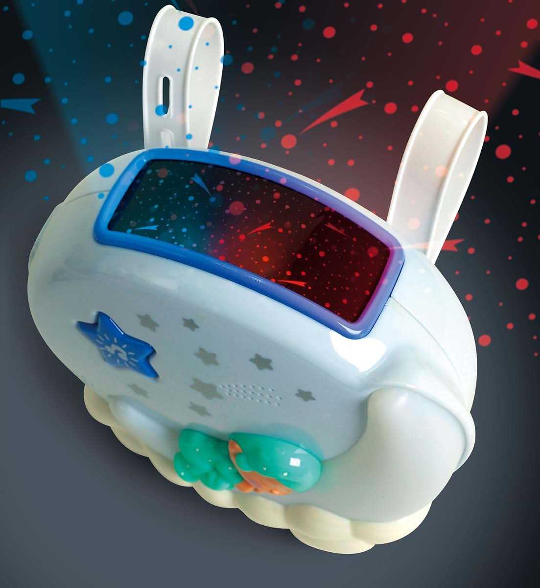 PLAY Lullaby Dream Light Blue - Night Light with White Noise and Timer for Baby and Toddler Rooms