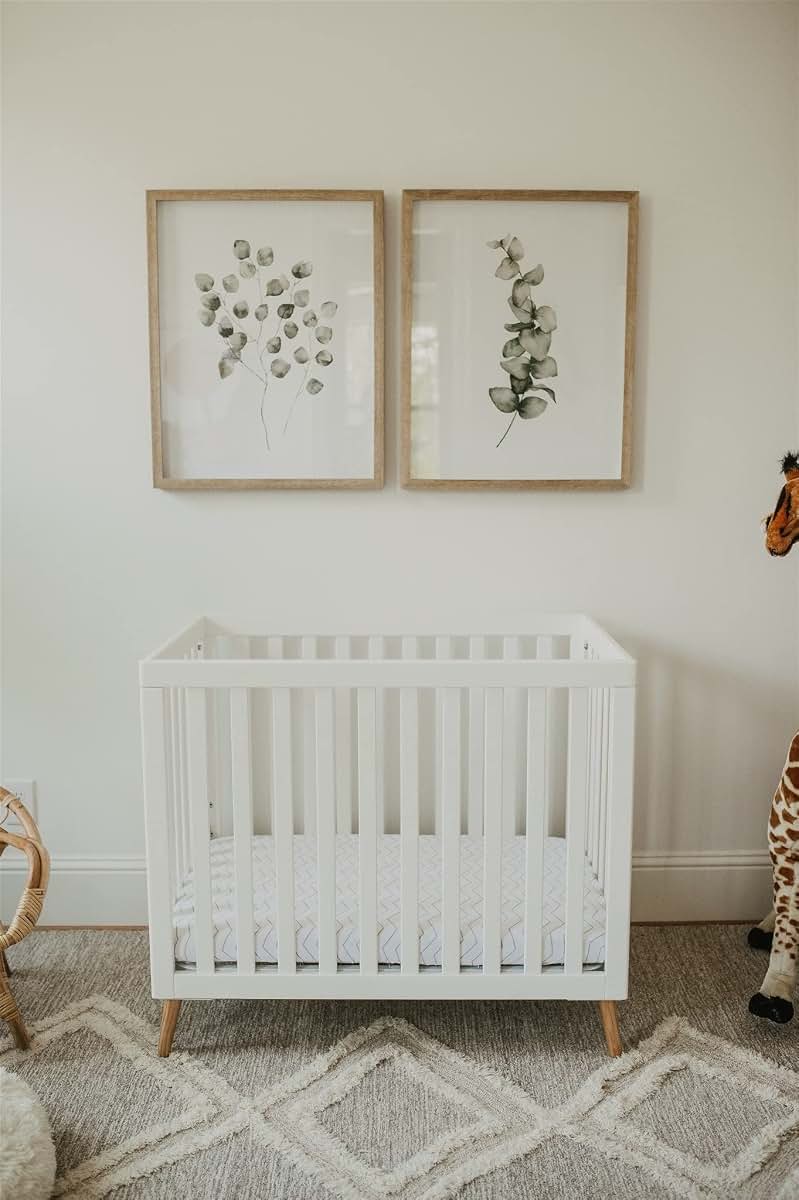 NODNAL CO. Pack n Play Mini Crib Fitted Sheet Jersey Cotton