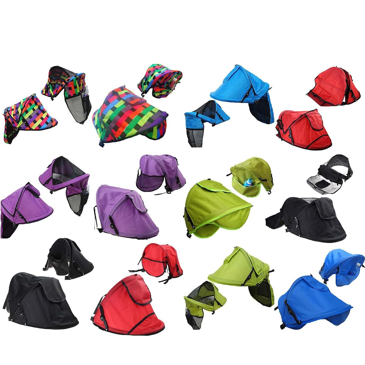 Molkasia Stroller Sunshade Cover With UV50+ Protection
