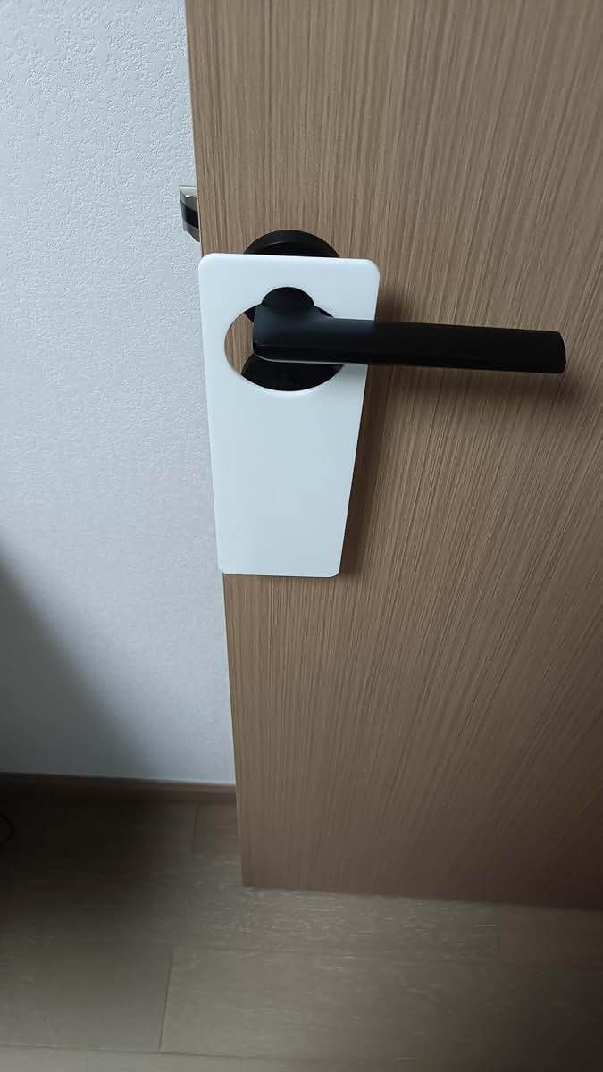 Blank Acrylic Door Hangers for DIY Craft Decoration