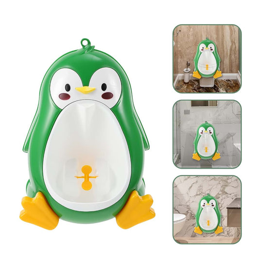 BabyOneStop Penguin Shape Wall-Mounted Potty Training Urinal For Boys