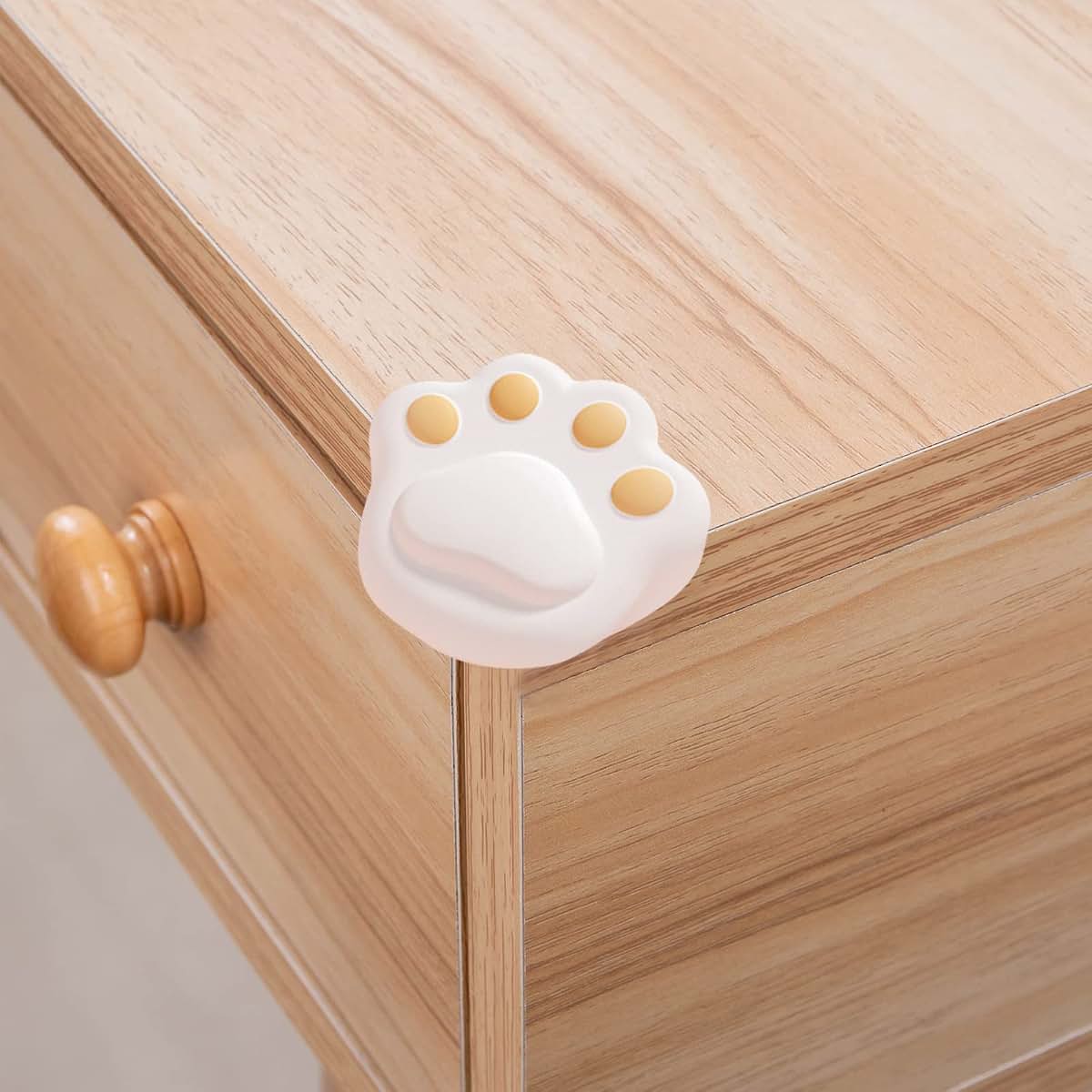 Silicone Cat Paw Corner Protectors for Furniture Edges