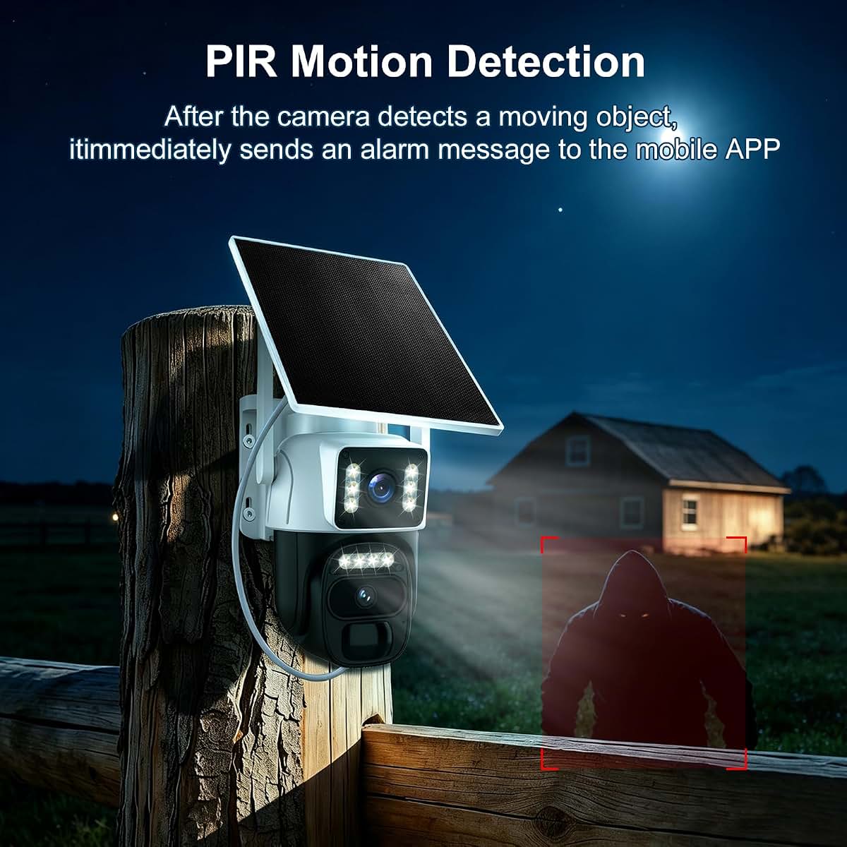 BiOSAFETY 4G LTE Cellular Solar Powered Security Camera (photo 4)