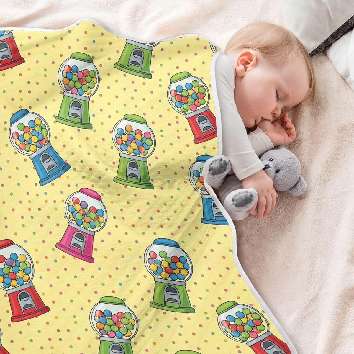 CUPADA Baby Blanket for Napping and Swaddling