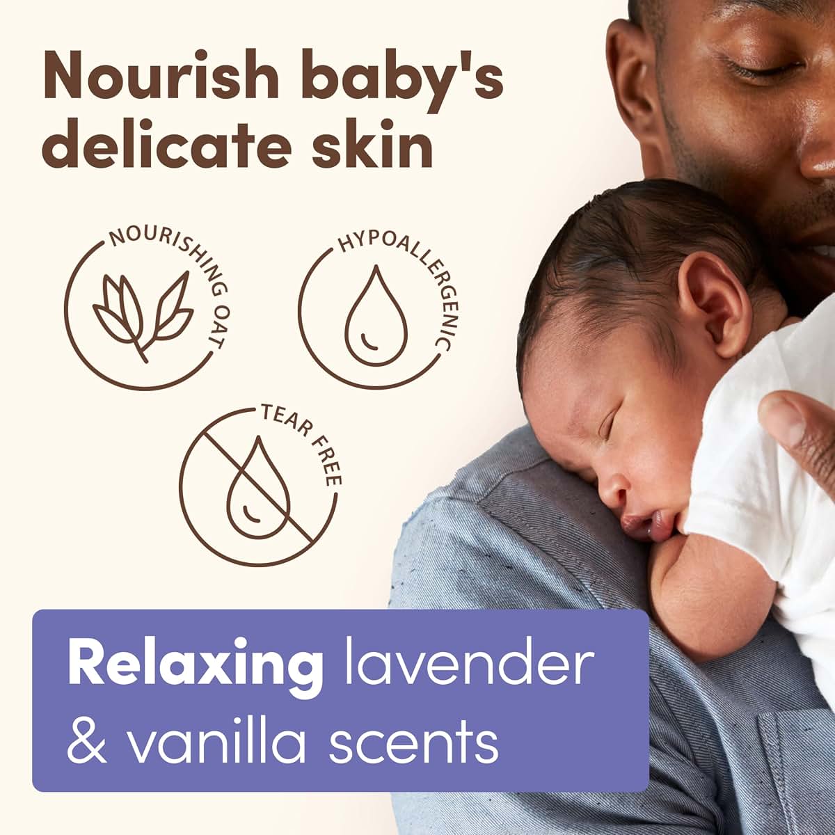 Aveeno Baby Calming Comfort Bath & Body Wash With Lavender And Vanilla