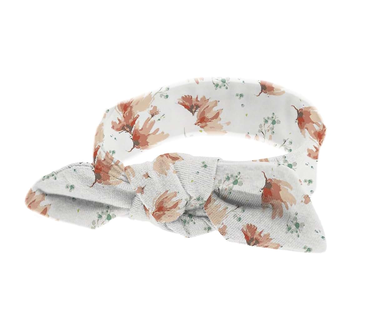 Bow Headband for Babies | Jersey Cotton Newborn Accessory