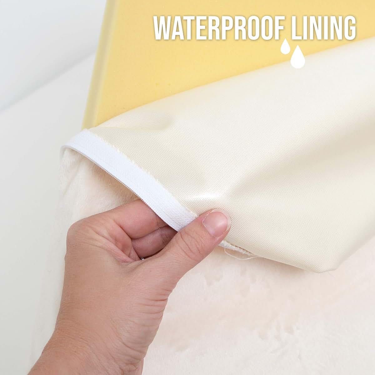 My First Pack N Play Mattress Pad or Mini Crib Pad, 37" x 26" x 1-1/2" (photo 4)