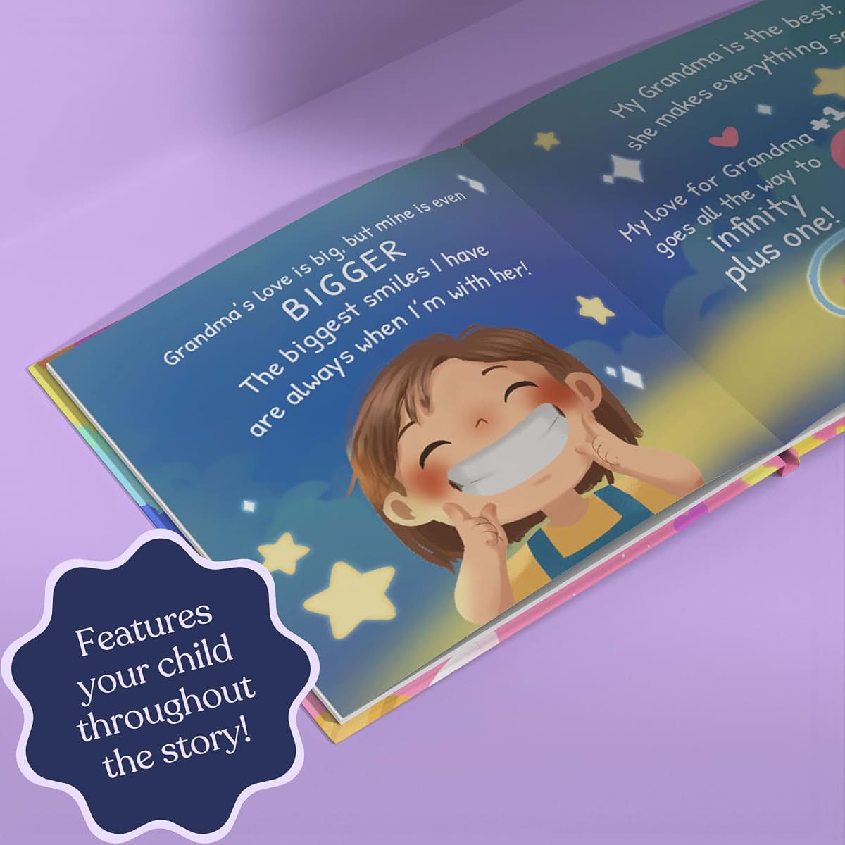 Luna Studios I Love Grandma Personalized Children's Book