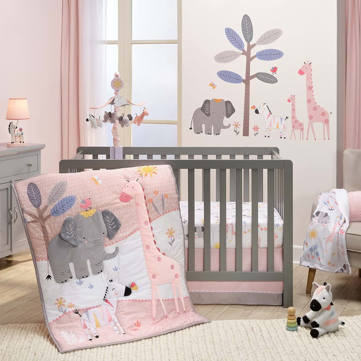 Jungle Animal Wall Decals for Child’s Room Decor