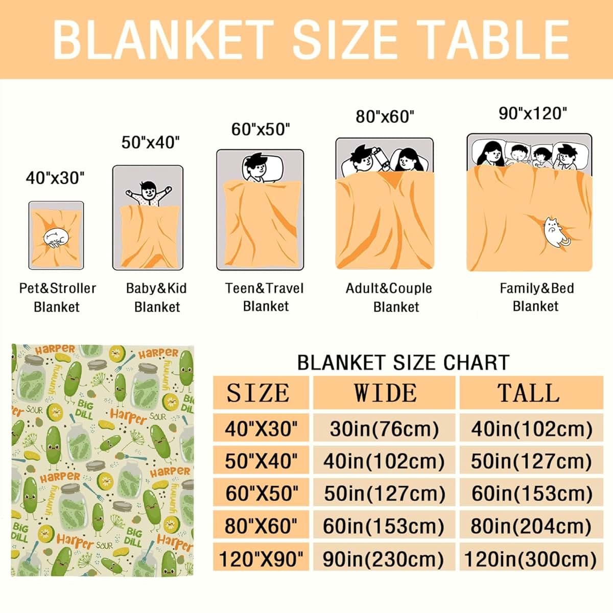 Thuswarm Personalized Blanket For Kids With Name (photo 4)