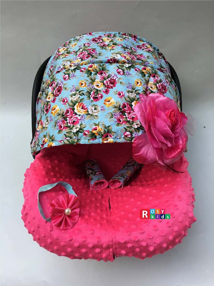 Rosy Kids Infant Carseat Canopy Cover Kit