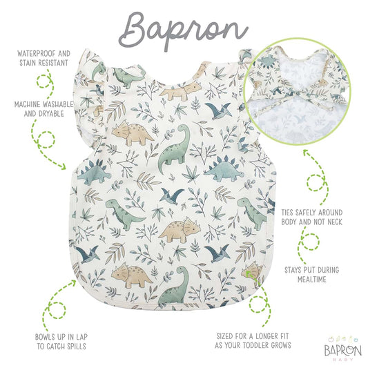 BapronBaby Flutter Baby Led Weaning Bib And Crafting Smock