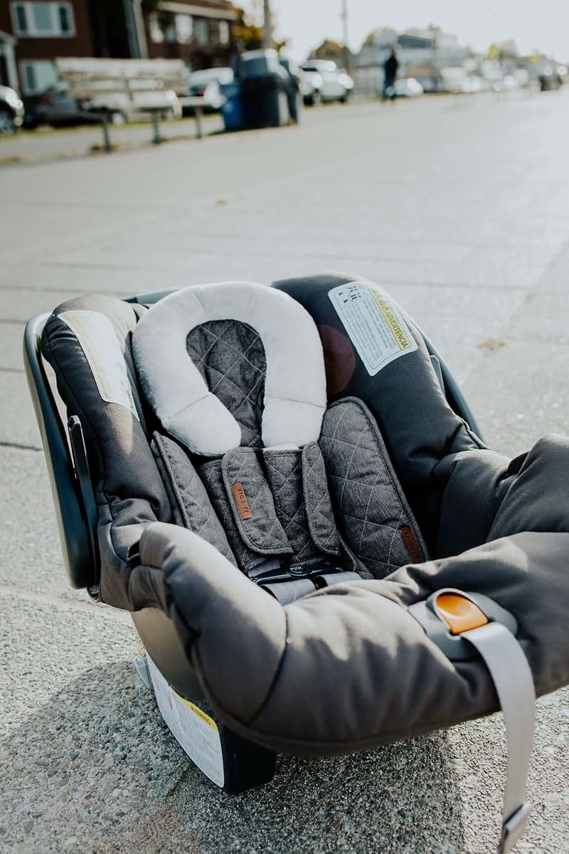 Jj Cole Reversible Seat Belt Covers In Black (photo 4)