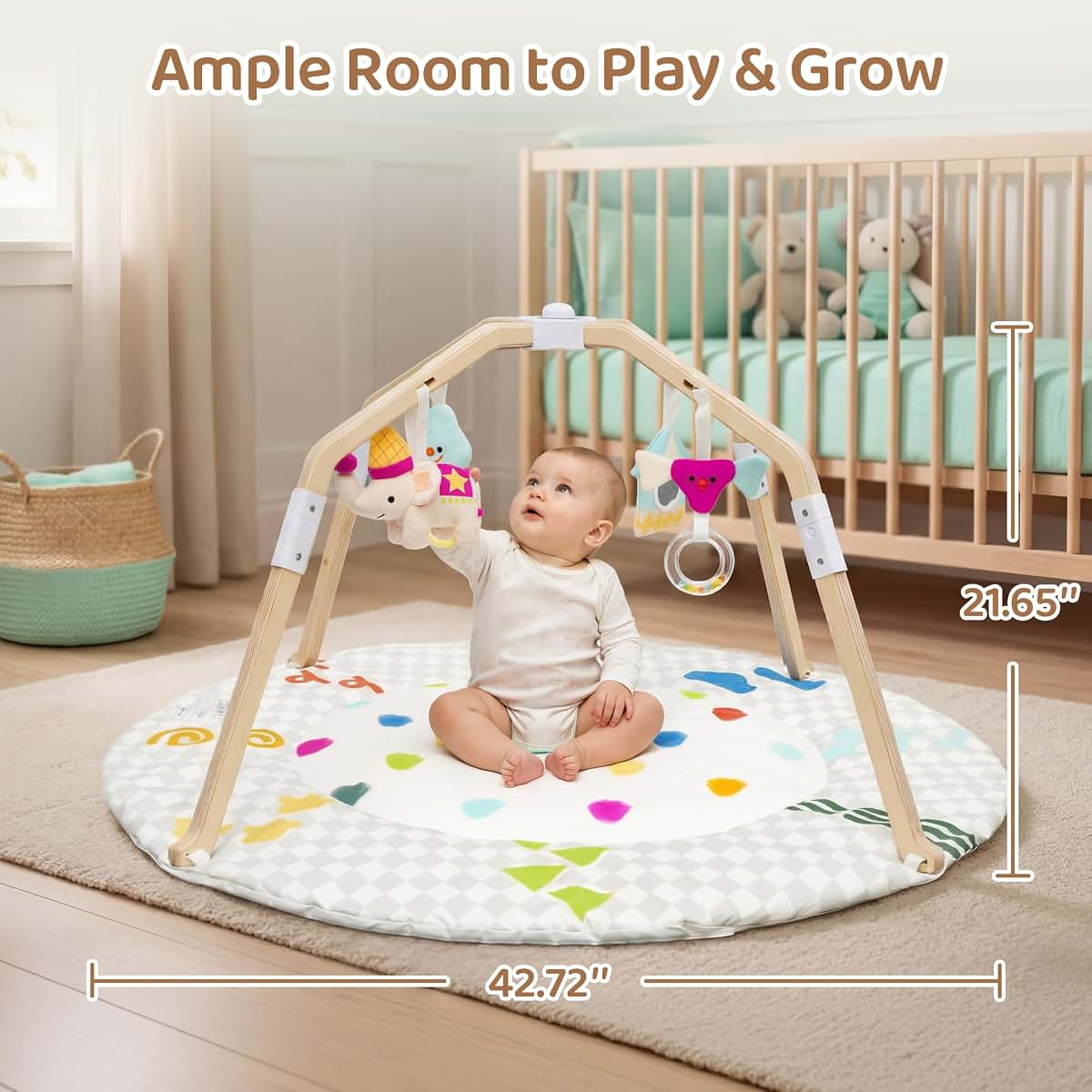Bella's Friends Life Circus-Themed Baby Play Gym With 4 Detachable Toys (photo 4)