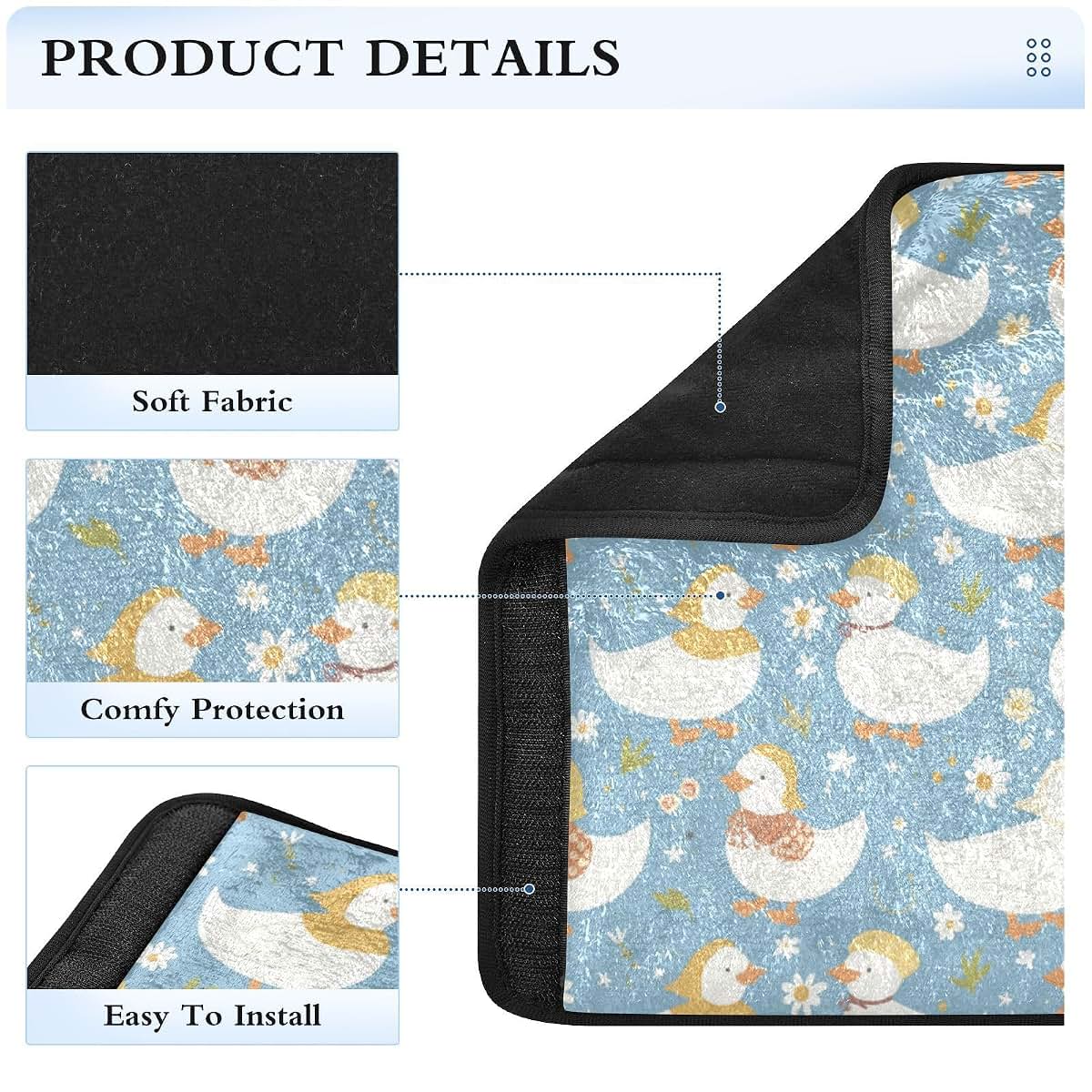 Vehicle Car Seat Accessory for Baby Travel Comfort