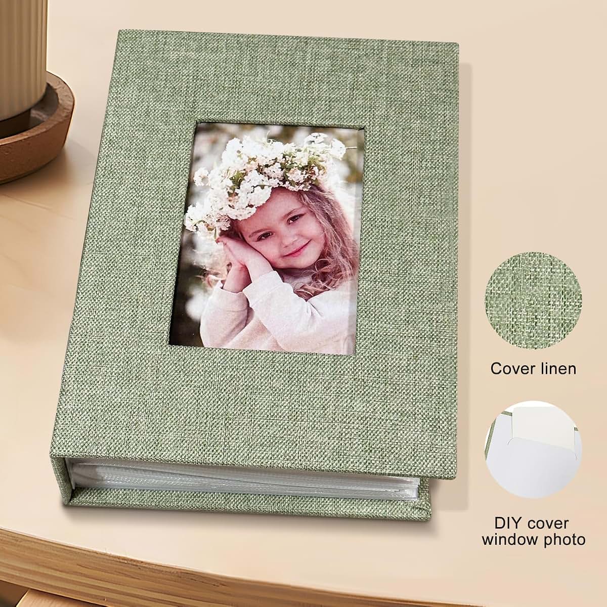 HoneyTolly Photo Album - Linen Hardcover Keepsake Book