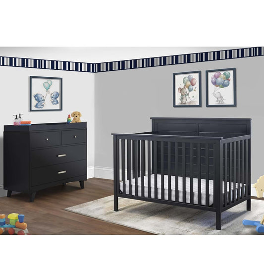 Sorelle Ashley 4-in-1 Convertible Crib (photo 2)