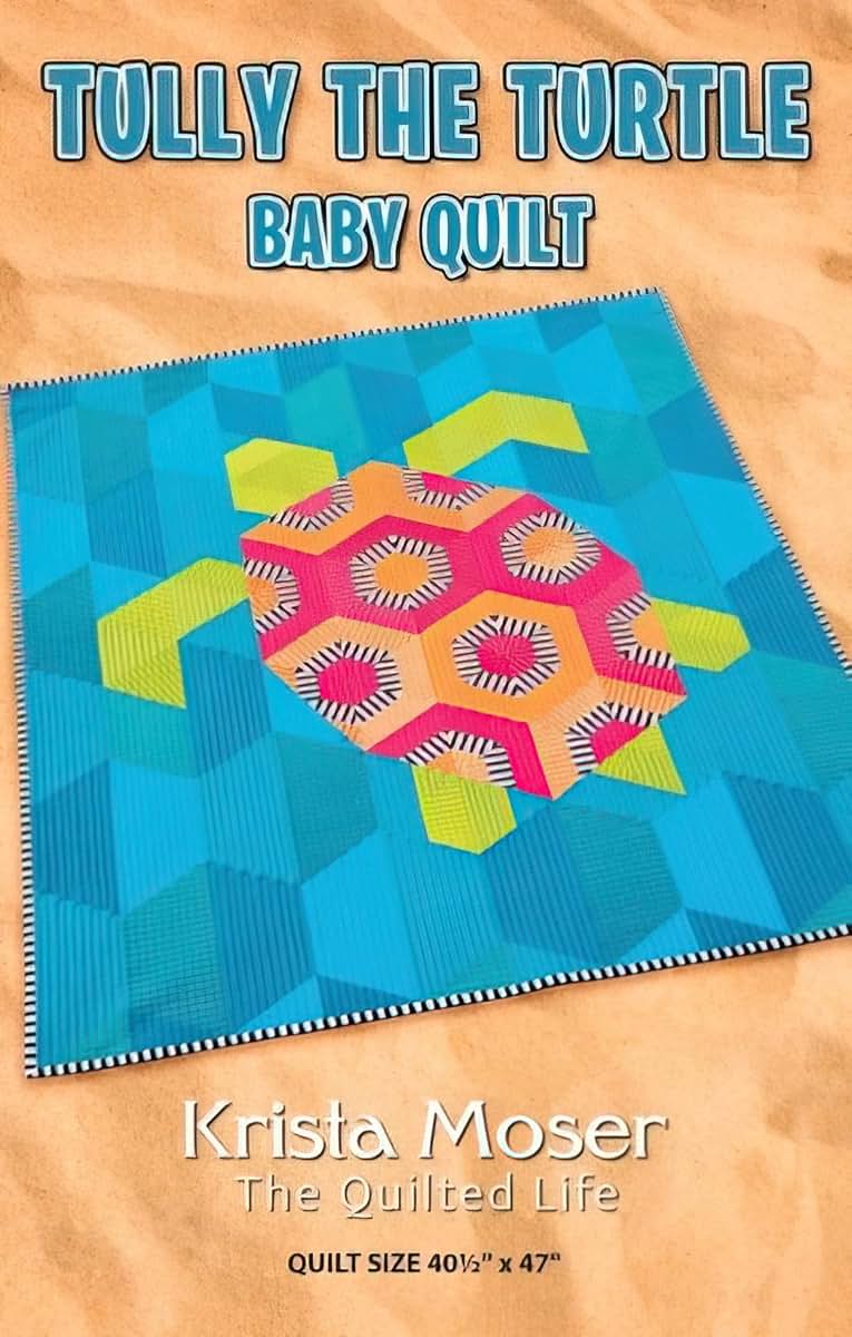 Krista Moser Tully The Turtle Baby Quilt Pattern, Multi