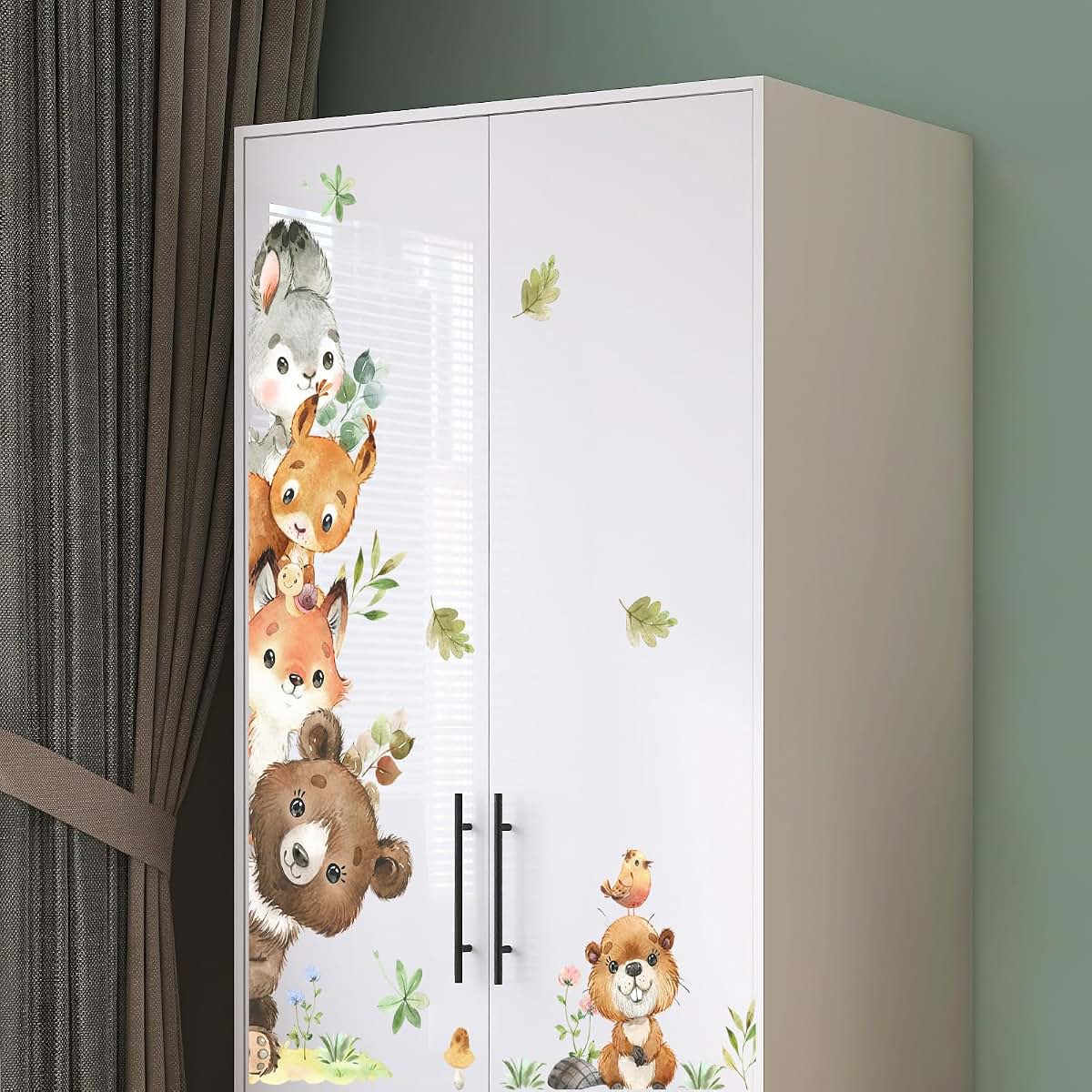 Woodland Animal Wall Decals for Nursery and Kids Room
