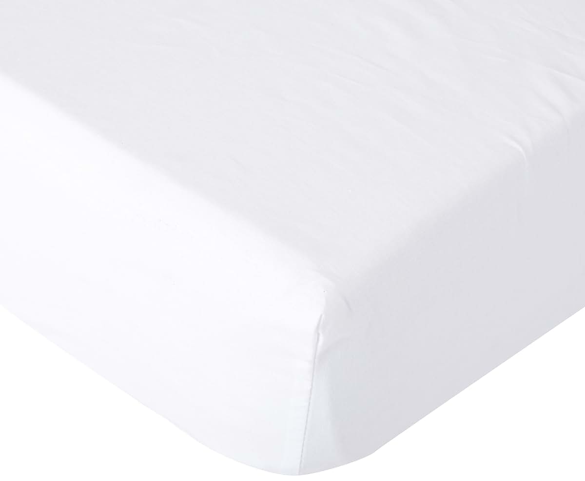 Bacati - Metro Blue/White/Chocolate 2 Pack Crib Fitted Sheets (photo 2)