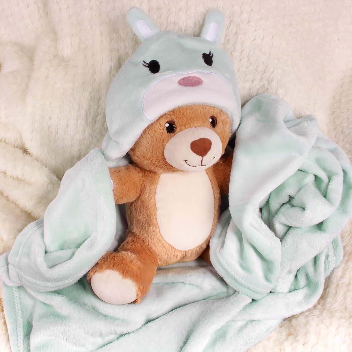 Super Soft Hooded Polyester Baby Bath Animal Towel For Newborn to Toddler
